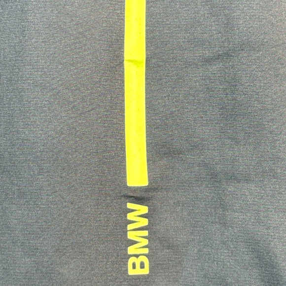 BMW Active Collection Jacket Navy Lime Size Medium EUC #0998-OAK - Picture 4 of 8